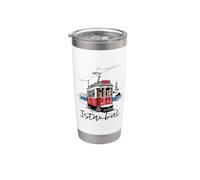 Istanbul Turquie Souvenir Gobelet isotherme en acier inoxydable double paroi