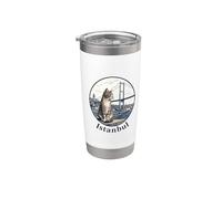 Istanbul Turquie Souvenir Gobelet isotherme en acier inoxydable double paroi