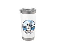 Istanbul Turquie Souvenir Gobelet isotherme en acier inoxydable double paroi