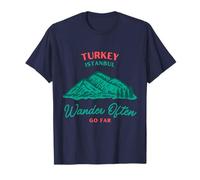Istanbul Turquie Vacation Wander Often Go Far T-Shirt