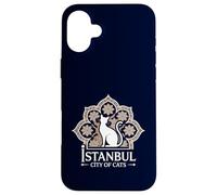 Istanbul Ville des Chats Patrimoine Turc Hagia Sophia Turquie Coque pour iPhone 16 Plus