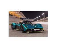 ISTI Poster Hyper Car pour Aston Martin Valkyrie Sport Car Super Car Poster décoratif sur toile Poster mural et art Impression moderne pour chambre à coucher 40 x 60 cm