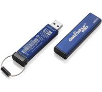 iStorage datAshur® PRO Clé USB 8 GB bleu IS-FL-DA3-256-8 USB 3.2 (1è gén.) (USB 3.0)