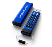 iStorage datAshur PRO+A Clé USB sécurisée 128 Go | Certifié FIPS 140-3 niveau 3 | Protection par code PIN