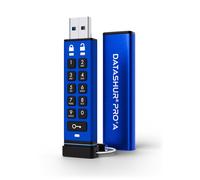 iStorage datAshur PRO+A Disque Dur Externe USB3 32 Go 256 bits Bleu