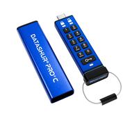 iStorage datAshur PRO+C 32GB Secure USB Type-C Memory Stick FIPS 140-3 Level