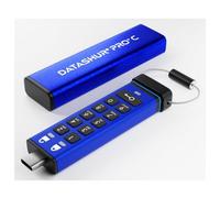 iStorage datAshur PRO+ C - Clé USB - chiffré - FIPS 140-3 Level 3 - 128 Go - USB 3.2 Gen 1