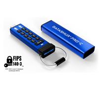 iStorage datAshur PRO+ USB Type C 32GB Aluminium 10,7 x 20,2 x 80,1 mm