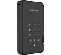 iStorage diskAshur 2® Disque dur externe 2,5\ USB 3.1 (2è gén.) noir IS-DA2-256-1000-B