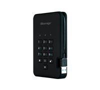 iStorage diskAshur 2® Disque dur externe 2,5\ USB 3.2 (2è gén.) (USB 3.1) noir IS-DA2-256-1000-B