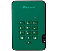 iStorage diskAshur² - Disque dur - chiffré - 2 To - externe (portable) - USB 3.1 Gen 1 - 5400 tours/min - mémoire tampon : 8 Mo - AES 256 bits, FIPS 197 - vert anglais - Conformité TAA Vert anglais G