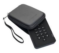iStorage diskAshur² - Disque SSD - chiffré - 2 To - externe (portable) - USB 3.1 - FIPS 197, 256-bit AES-XTS - noir fantôme - Conformité TAA Noir G