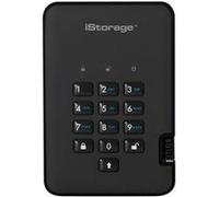 iStorage diskAshur² - Disque SSD - chiffré - 4 To - externe (portable) - USB 3.1 - FIPS 197, 256-bit AES-XTS - noir fantôme - Conformité TAA Noir fantôme, Noir G