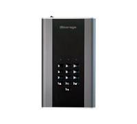 iStorage diskAshur DT² - Disque dur - chiffré - 3 To - externe (portable) - USB 3.1 - FIPS 197, SHA 256 bits, 256-bit AES-XTS - Conformité TAA