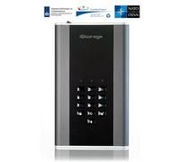 iStorage diskAshur DT² - Disque dur - chiffré - 2 To - externe (portable) - USB 3.1 - FIPS 197, SHA 256 bits, 256-bit AES-XTS - Conformité TAA G