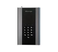 iStorage diskAshur DT² - Disque dur - chiffré - 6 To - externe (portable) - USB 3.1 - FIPS 197, SHA 256 bits, 256-bit AES-XTS - Conformité TAA