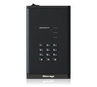 iStorage diskAshur DT³ - Disque dur - chiffré - 4 To - externe (de bureau) - USB 3.2 Gen 1x1 (USB-C connecteur) - 256-bit AES-XTS, FIPS 197, FIPS 140-3 Level 3 - FIPS (Federal Information Processing S