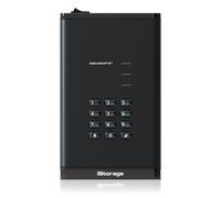 iStorage diskAshur DT³ - Disque dur - chiffré - 4 To - externe (de bureau) - USB 3.2 Gen 1x1 (USB-C connecteur) - 256-bit AES-XTS, FIPS 197, FIPS 140-3 Level 3 - FIPS (Federal Information Processing S