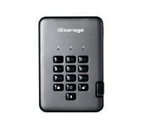 iStorage Disque dur chiffré diskAshur PRO² 5 To USB 3.1 FIPS 197 AES-XTS 256 bits SHA-256 TAA G