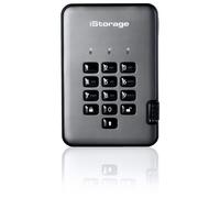 iStorage diskAshur PRO² - SSD - chiffré - 256 Go - externe (portable) - USB 3.1 - FIPS 197, SHA 256 bits, 256-bit AES-XTS - Conformité TAA