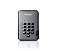iStorage diskAshur PRO2 256-bit 512GB USB 3.2 FIPS Level 3 certified, secure encrypted solid-state drive IS-DAP2-256-SSD-512-C-X