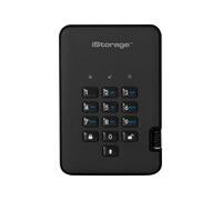 iStorage diskAshur2 SSD 8 TB Disque SSD Portable sécurisé | Résistant à la poussière et à l'eau | Cryptage matériel. IS-DA2-256-SSD-8000-B