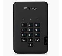 iStorage diskAshur 2® 500 GB Disque dur externe 2,5 USB 3.2 (2è gén.) (USB 3.1) noir IS-DA2-256-
