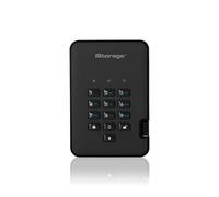 IStorage IS-DA2-256-SSD-1000-B DisqueAshur2 SSD - Noir Fantôme 1 To