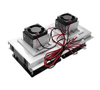 ISTOVO 1 PièCes SéRies 200X115X8.5Mm 120W ThermoéLectrique Peltier RéFrigéRation Semi-Conducteur SystèMe de Refroidissement Kit Double Ventilateur