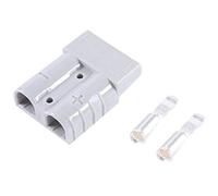 ISTOVO 10 PièCes SéRies pour Connecteur de Prise Anderson 50A 600V 6AWG Borne en Cuivre Plaqué Argent Outils éLectriques Ca / Cc