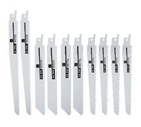 ISTOVO 10 PièCes SéRies Scie à Main Multi Lame de Scie Lames de Scie Alternative Scie pour Couper le Bois MéTal PVC Tube Outils éLectriques Accessoires