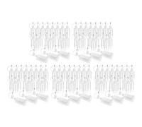 ISTOVO 100 Bouteilles de Pomme de Bout de Série de Précision, Bouteilles Vides de Taille pour des Articles de Collage, Artisanat de Papier de Bouteille DIY, Peinture Acrylique, 30Ml / 1Oz