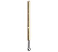 ISTOVO 100Pcs Tête Conique 1.0Mm De Tête De Pogo De Sonde De Test De Ressort De P75-E2 Pin 1.3Mm