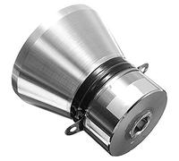 ISTOVO 100W 28KHz Ultrasonique PiéZoéLectrique Nettoyant pour Transducteur Argenté Composants Acoustiques