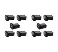 ISTOVO 10X Compteur Horaire Mécanique DC 6-80V - Compteur Horaire pour Moteur-Générateur Bateau Automobiles Motorcross Moteur Camion Tracteur