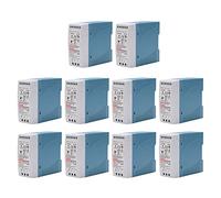 ISTOVO 10X Mdr-60 24V 20W Alimentation Sur Rail Din Alimentation Du Régulateur de Tension Du Driver Ac-Dc 110V 220V