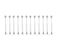 ISTOVO 12PCS Hydraulique Charnière Porte Ascenseur Tige Pneumatique Support pour Armoires de Cuisine Pneumatique Amortisseur pour Meubles Matériel Accessoires 120N / 12Kg