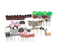 ISTOVO 147 pieces Bit set suit mini outil de forage rotatif & pour Broyage, gravure, ensemble d'outils de polissage, de broyeur