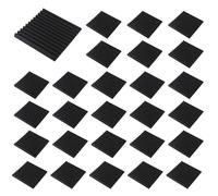 ISTOVO 180 Pièces Séries Mousse de Studio D'Isolation Phonique de Panneau D'Isolation Phonique, pour Panneau D'Isolation Phonique de Mur, pour Studio à, 2.5X 30X 30cm