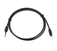 ISTOVO 1M Câble Audio Optique Spdif Plaqué Or De 3 Pi Toslink vers Mini Prise 3,5 Mm Numérique