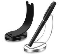 ISTOVO 2 PièCe SéRie Acrylique éLectronique Porte-Stylo Crayon PréSentoir Stylo Plume Stylo à Bille Clair Support PréSentoir Stylo Organisateur