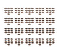 ISTOVO 200Pcs Interrupteur A Glissiere de Haut Bouton A 6 Broches A 3 Position DPDT Panneau de 0.5A 50V DC