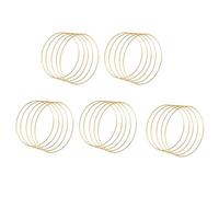 ISTOVO 25 Pack 14 Pouces Grand Métal Floral Hoop Wreath Macramé Ou Anneaux Créoles pour Bricolage Guirlande Décor, Dream Catcher et Macramé Tenture Murale Artisanat
