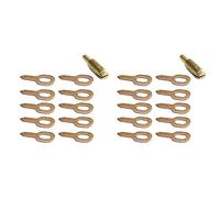 ISTOVO 2Ensemble Voiture Kit de Réparation de Corps Anneaux de Tirage Droits Coussinets de Mandrin Kit de Soudure Par Points Glissière Marteau Dent Système de Tirage Miracle