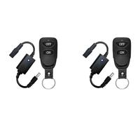 ISTOVO 2X 433Mhz DC 3.7V 5V 12V Sans Fil Commutateur de Commande à Distance Pilote de Relais Sur Off Commutateur à Distance de Bande de Lumière LED