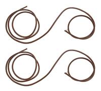 ISTOVO 2X 72 Crochet De Pièces De Pédale De Ceinture en Cuir De Pouce 183 Cm pour La Machine À Coudre De Chanteur