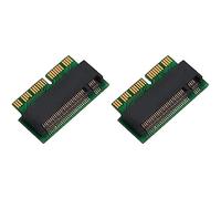 ISTOVO 2X Adaptateur de Conversion M.2 NVME SSD pour Air Pro Retina à Niveau Mi 2013-2017, à Niveau SSD AHCI