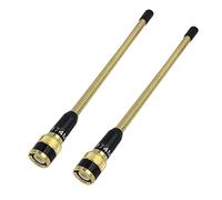 ISTOVO 2X Antenne VHF 136-174 MHz 6,8 Pouces BNC pour Radio Portable V8 V80 V80E V82 V85