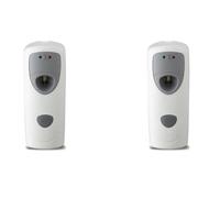 ISTOVO 2X Automatique Désodorisant Le Distributeur de Jet de Désodorisant de Salle de Fixé Au Mur, Distributeur Automatique de Parfum