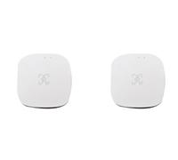 ISTOVO 2X Capteur de PréSence Humaine Tuya ZigBee MmWave avec DéTection de Radar à Micro-Ondes de Luminance Capteur de Mouvement PIR Mural